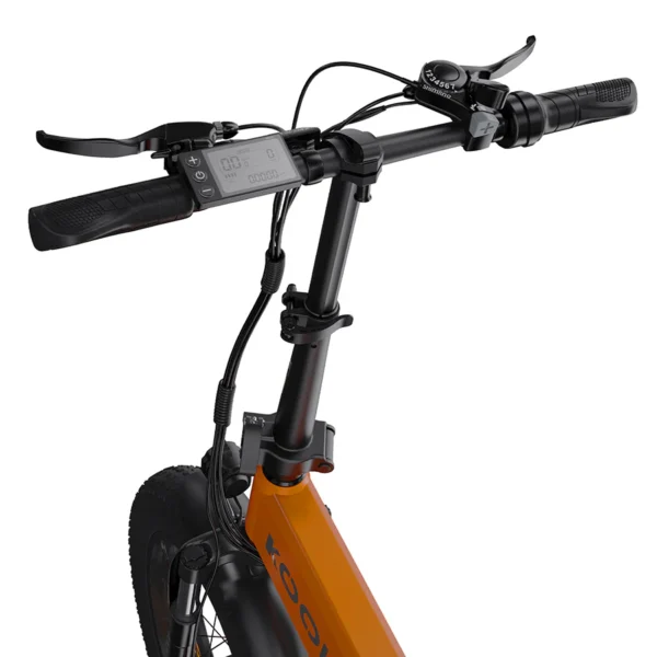 KL-BK10S Folding E-bike With KOOLUX logo on it - Image 3