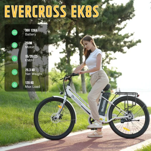 EK 8S E-bike  With Evercr oss logo on it - Image 6