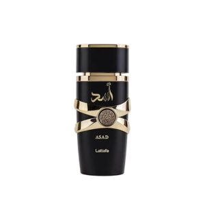 Lattafa Perfumes Asad for Unisex Eau de Parfum Spray, 3.4 Ounce