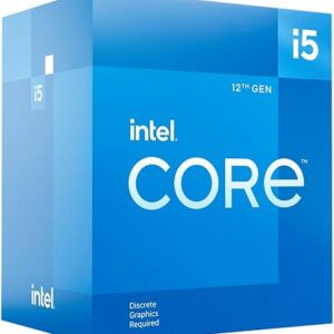 Intel Core i5-12400F Alder Lake CPU LGA 1700 2.5 GHz 6-Core 65W 18MB Cache Desktop Processor