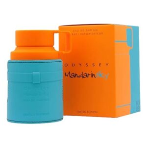 Armaf Odyssey Mandarin Sky Eau De Parfum Spray for Men, 3.4 Ounce