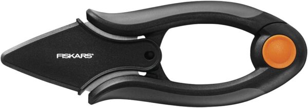 Fiskars Micro-Tip Pruning Snips Garden Shears - Plant Cutting Scissors with Sharp Precision-Ground Non-Stick Blade - 2-Count & Garden 310020-1001 Garden Herb Snip, 5'', Black - Image 2