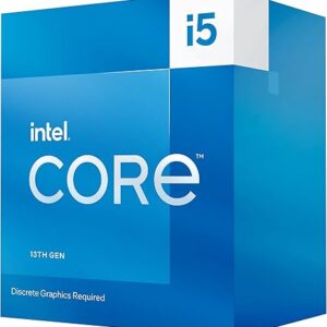 Intel i5-13400F Desktop Processor 10 cores (6 P-cores + 4 E-cores) 20MB Cache, up to 4.6 GHz