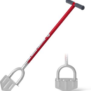 Garden Weasel Edger-Chopper - Long Handle | Garden Beds, Patios, Trenches, Sidewalks, Driveways, and More | Lawn and Landscaping Tool, T Grip, Sod Cutter | 91714