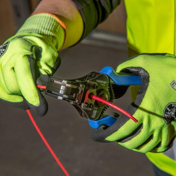 Klein Tools 11063W Wire Cutter / Wire Stripper, Heavy Duty Automatic Wire Stripper Tool for 8-20 AWG Solid and 10-22 AWG Stranded Electrical Wire - Image 2