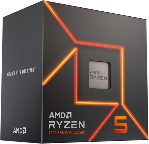 AMD Ryzen 5 7600 6-Core, 12-Thread Unlocked Desktop Processor - Image 3