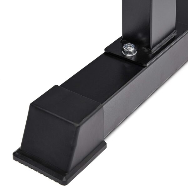 Amazon Basics Flat Weight Bench, Black - Image 4