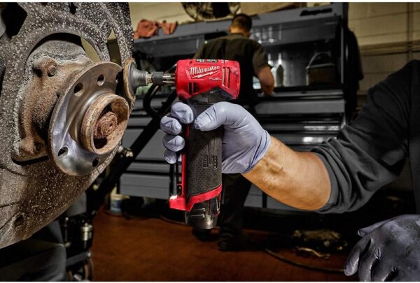 Milwaukee M12 FUEL 12V Lithium-Ion Brushless Cordless 1/4 in. Right Angle Die Grinder (Tool-Only) - Image 5