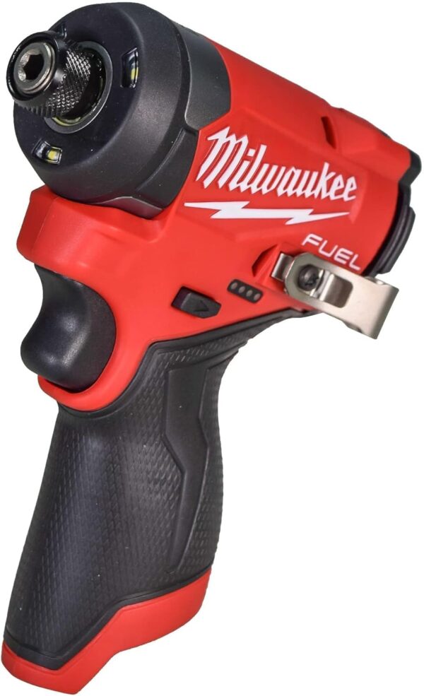 Milwaukee 3453-20 12V Fuel 1/4" Cordless Hex Impact Driver (Bare Tool) - Image 3
