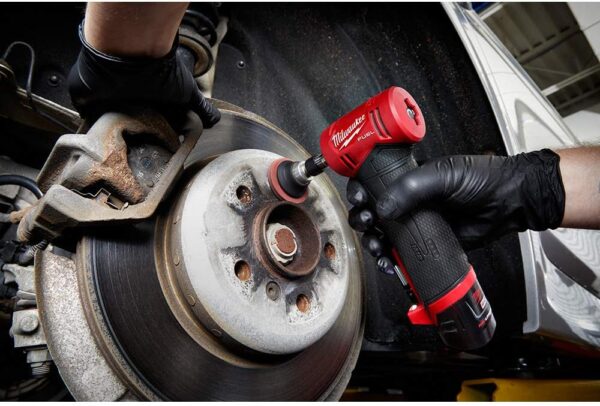 Milwaukee M12 FUEL 12V Lithium-Ion Brushless Cordless 1/4 in. Right Angle Die Grinder (Tool-Only) - Image 6
