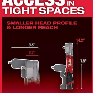 Milwaukee 2565-20 M12 FUEL Lithium-Ion 1/2 in. Cordless Right Angle Impact Wrench with Friction Ring (Tool Only)