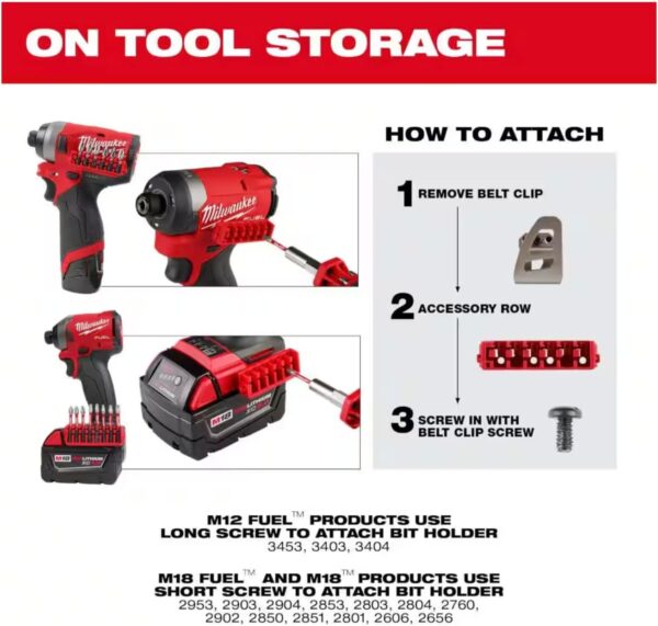 Milwaukee SHOCKWAVE Impact Duty Alloy Steel Drill and Screw Driver Bit Set (100-Piece) - Image 4